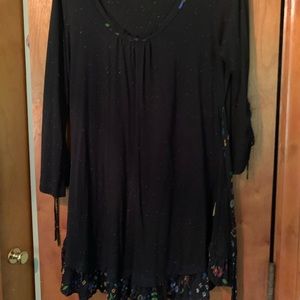 Cute tunic top with back tie